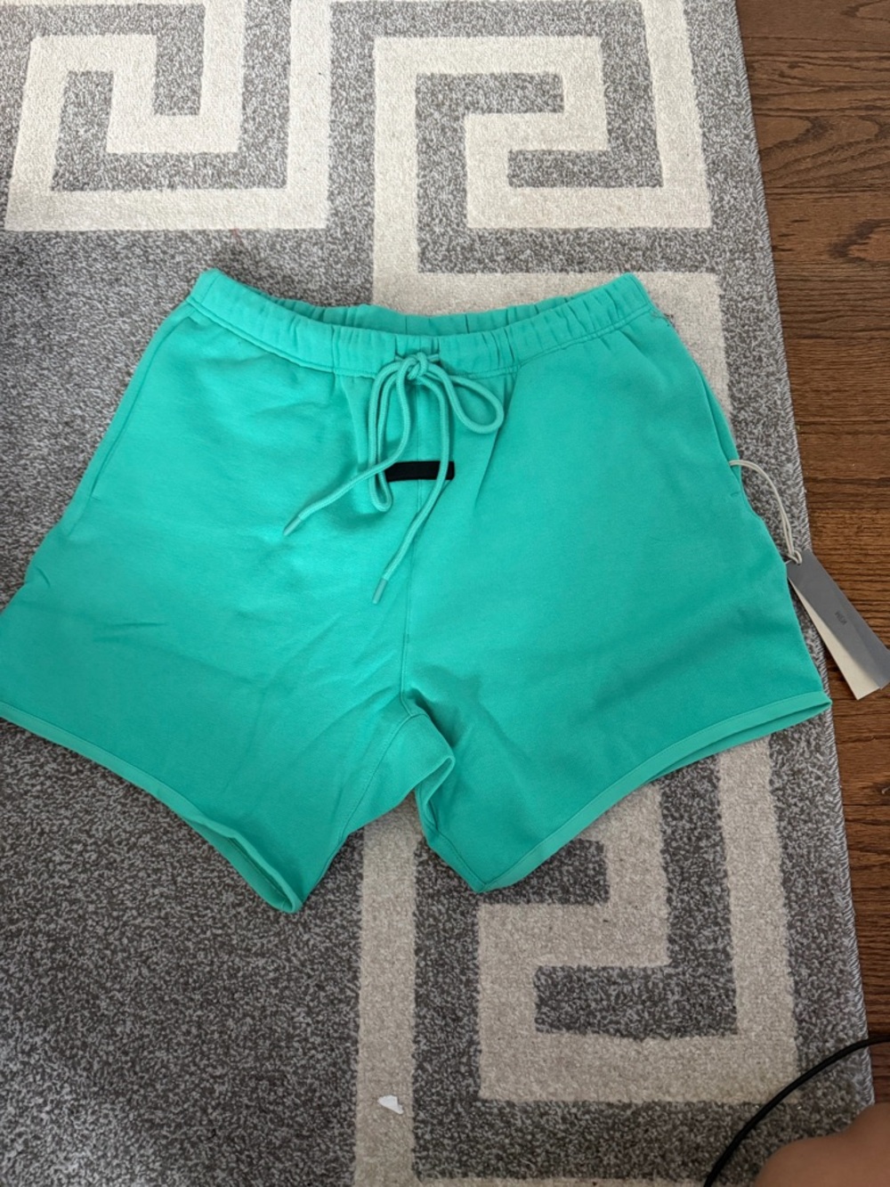 Fear of god Essential Mint shorts